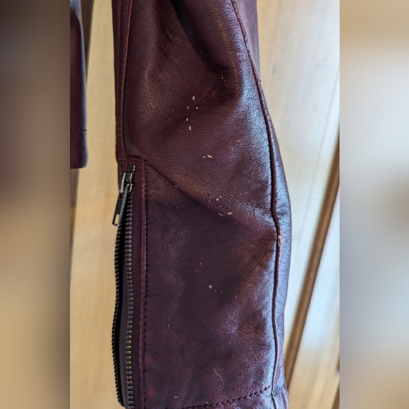 Free People Faux Leather Moto Jacket - Picture 9 of 12